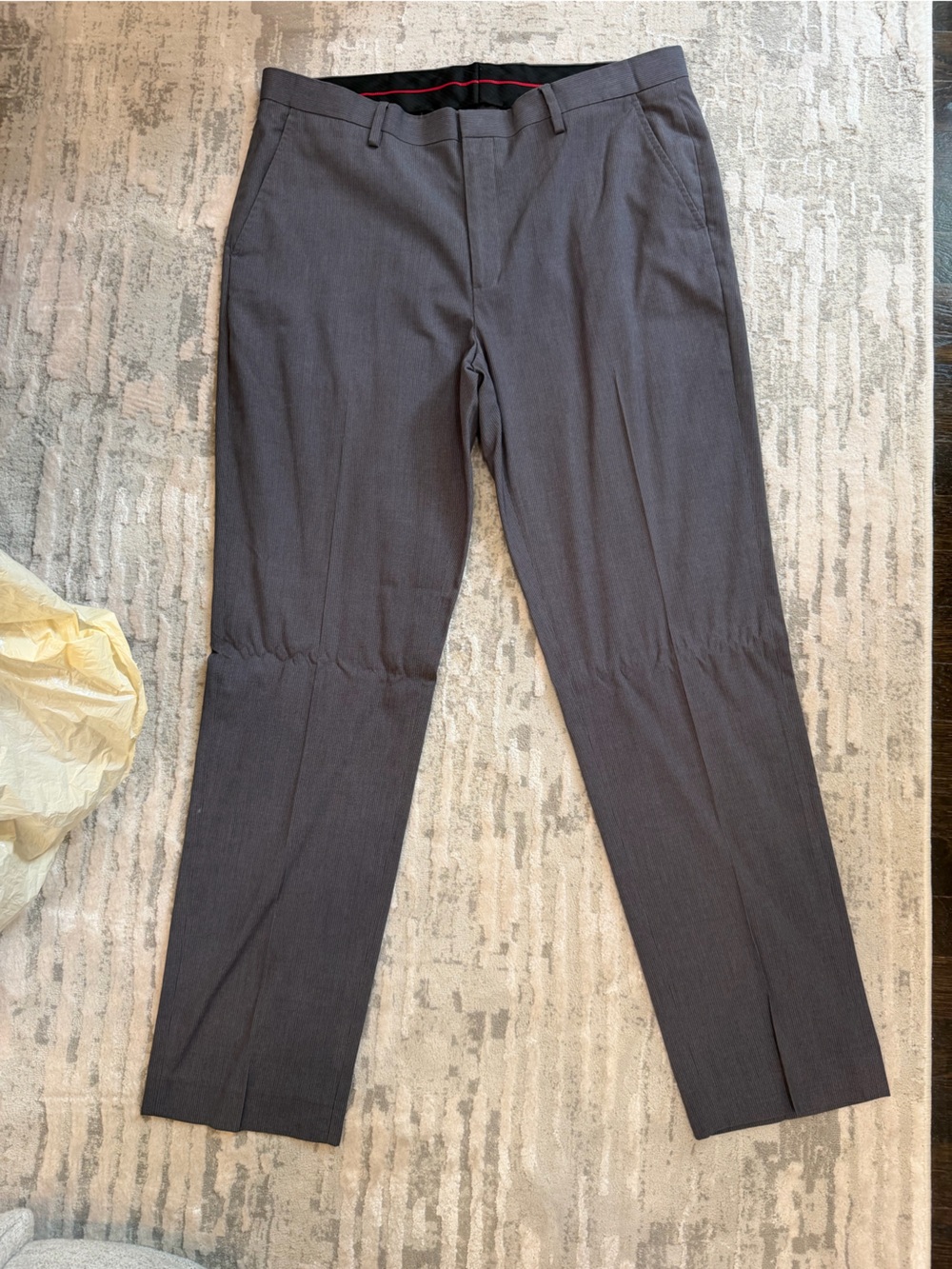 Saks Fifth Avenue gray suit pants